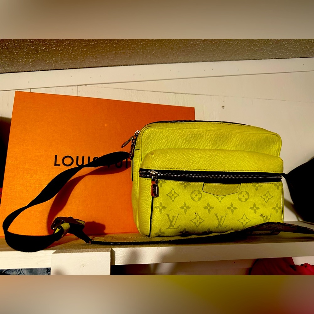 Louis Vuitton Lime Green Crossbody